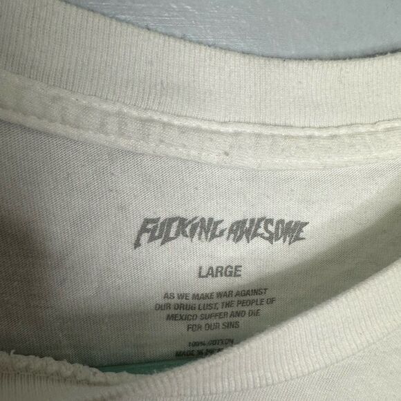 Men’s fucking awesome sky high farms skating t-shirt Large - Picture 3 of 3